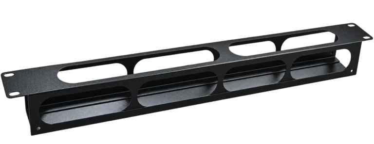 Organizador de Cabos Horizontal Fechado 1U – Padrão 19″