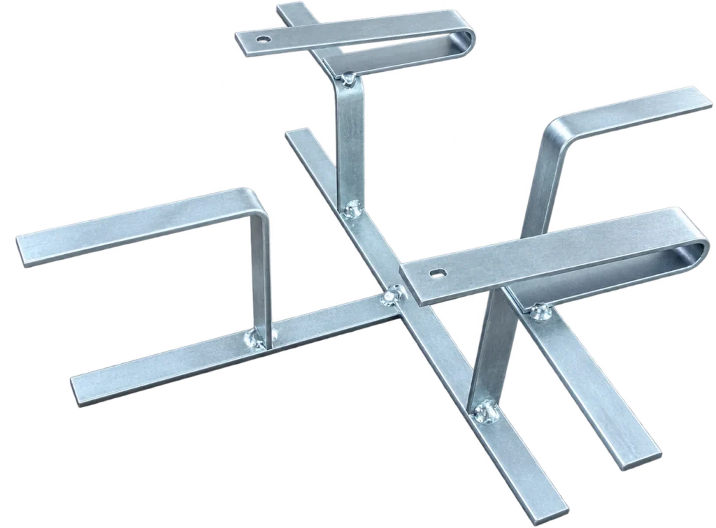 Suporte Cruzeta com Reserva Chapa 1/2″